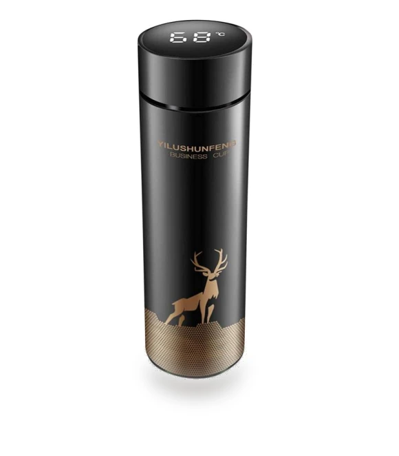 Smart Temperature Display Thermos — Travel Drinkware, Refreshing Home