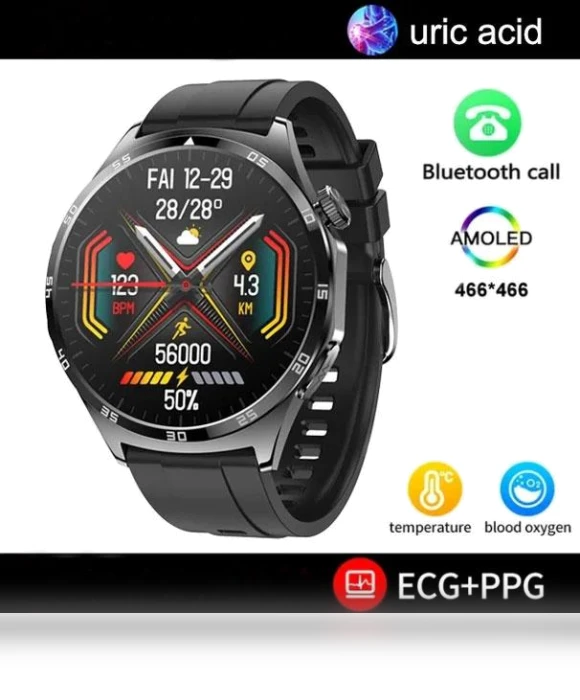Smart Watch with AMOLED Display — Smartwatches, Lucky Start