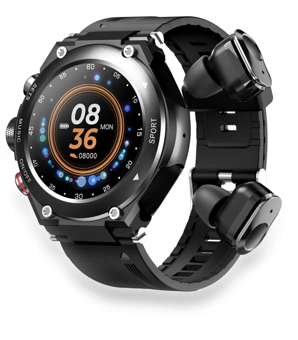Smart Watch with Wireless Earbuds 2 in 1 — Smartwatches, 3d printing machine