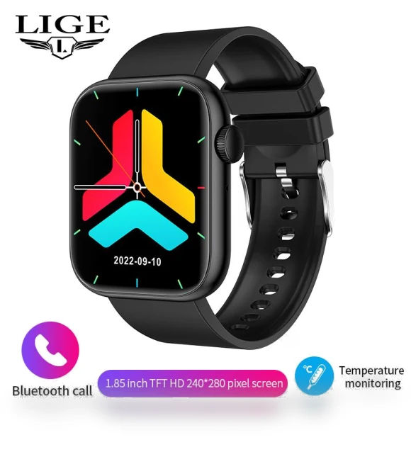 Smartwatch with Body Temperature Monitoring — Smartwatches, LIGE