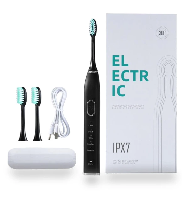 Ultrasonic Electric Toothbrush — Ultrasonic, Light makeup