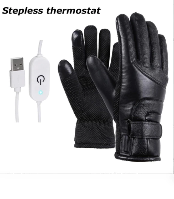 Winter Gloves with Electric Heating — Gloves, TIME IS LIFE
