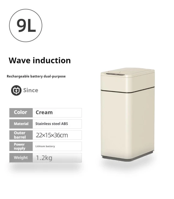 Automatic Sensor Trash Can — Kitchen Cans, Refreshing Home