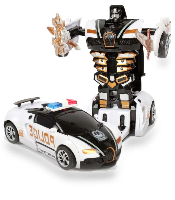 Automatic Transform Robot Model Car — Interactive Figures & Robots, take6365