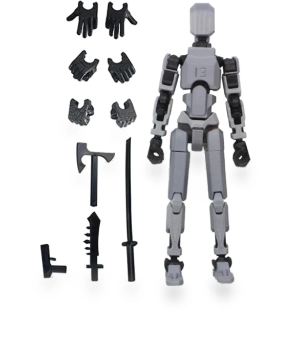 Creative Multi-Component Movable Shapeshift Robot 3.0 — Dolls & Figures, Binchi Fitness