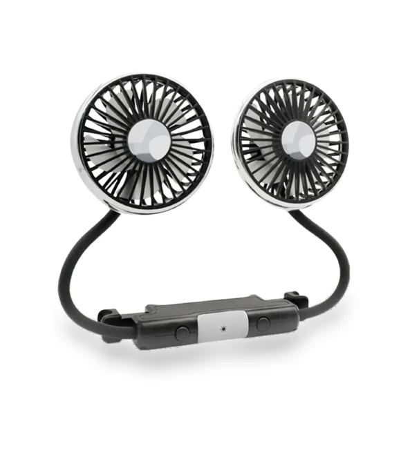 Dual Head Car Fan with LED Light — Radiator Fan Motors, 888 Auto Parts Town