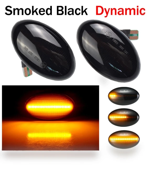 Dynamic LED Turn Signal Side Marker Lights — Marker