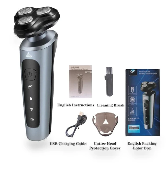 Electric Shaver for Men — Accessories, Wrigleys