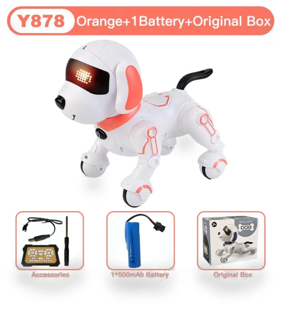 Electronic Trick Robot Toy for Dogs — Interactive Animal Companions, Oran Sky