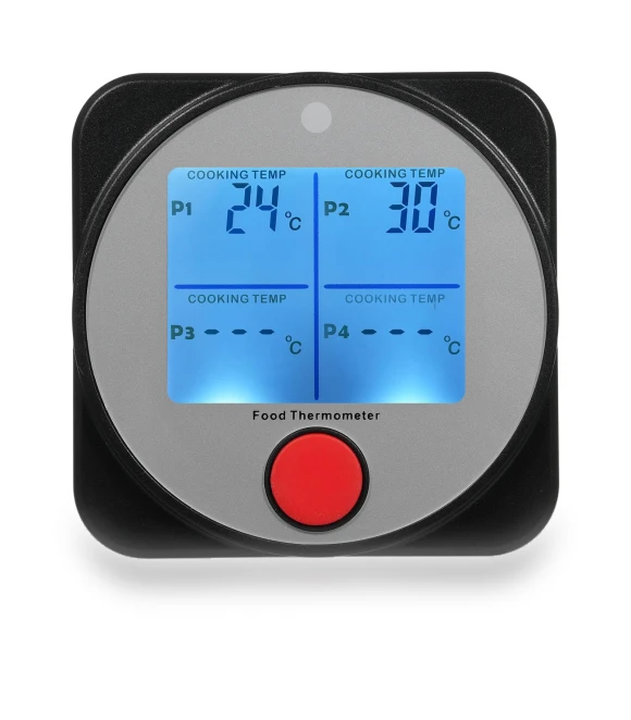 Four-Channel Smart Food Thermometer — Instant-Read, TOMTOP JMS