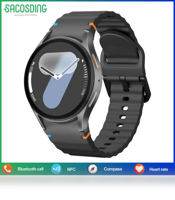 HD Watch 7 mini NFC Smartwatch — Smartwatches, SACOSDING