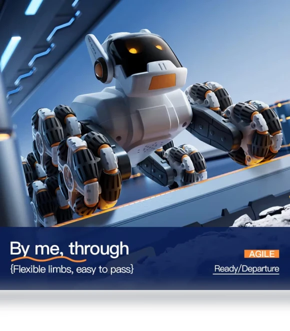 Intelligent Electric Dog Robot — Interactive Figures & Robots, LYZRC