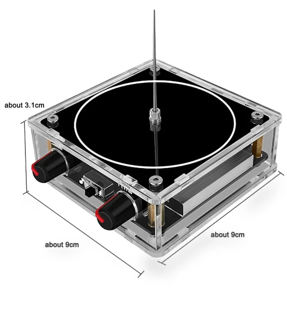 Musical Tesla Coil Bluetooth/AUX Dual Mode Music Box — Portable Sound Systems, Build My Home