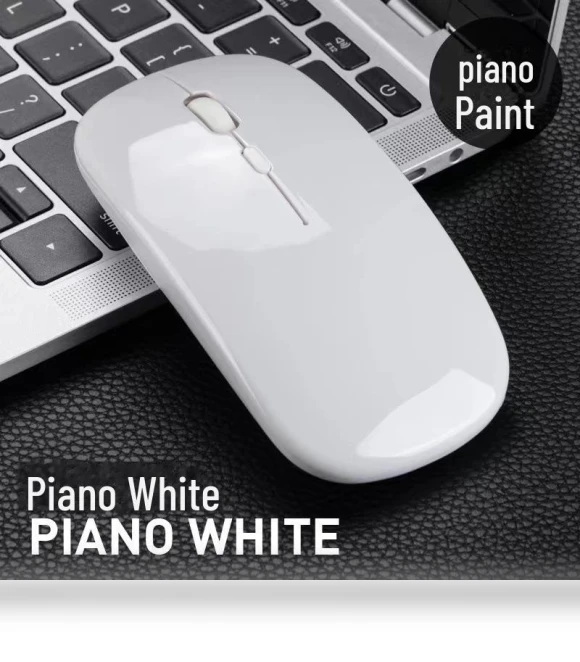 Rechargeable Wireless Mouse with Silent Operation — Mouse Pads, Computer boost