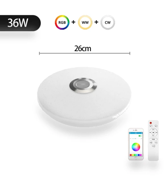 RGB Ceiling Light — Overhead Lighting, Rainbow Rain