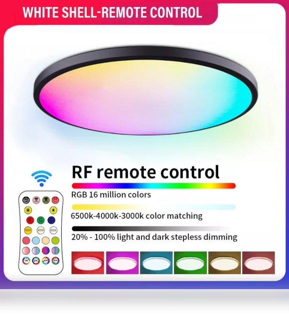 Smart LED Ceiling Light — Overhead Lighting, Build My Home
