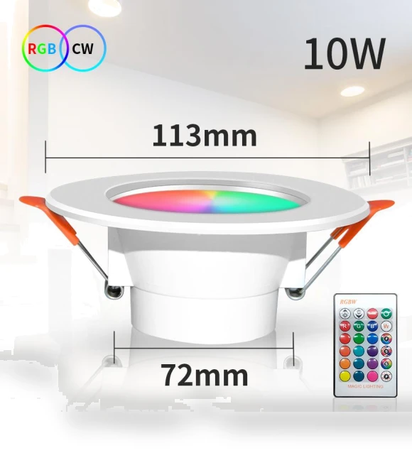 Smart LED Downlight — LED, Tuya