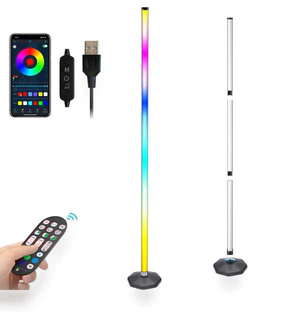 Smart LED Floor Corner Lamp — Standing Lights, Build My Home