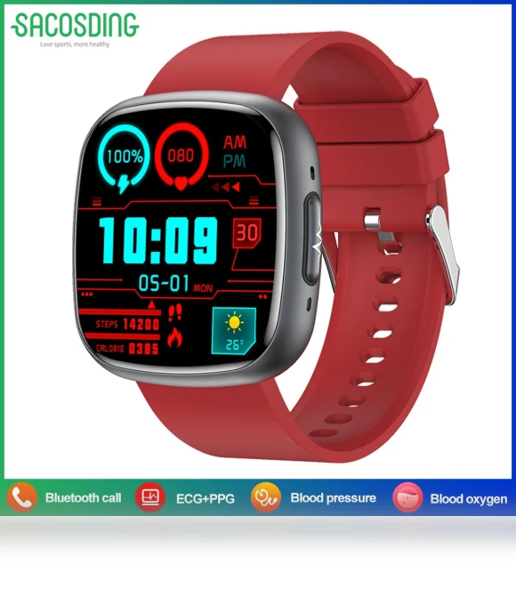 Smart Watch with Health Monitoring — Smartwatches, SACOSDING