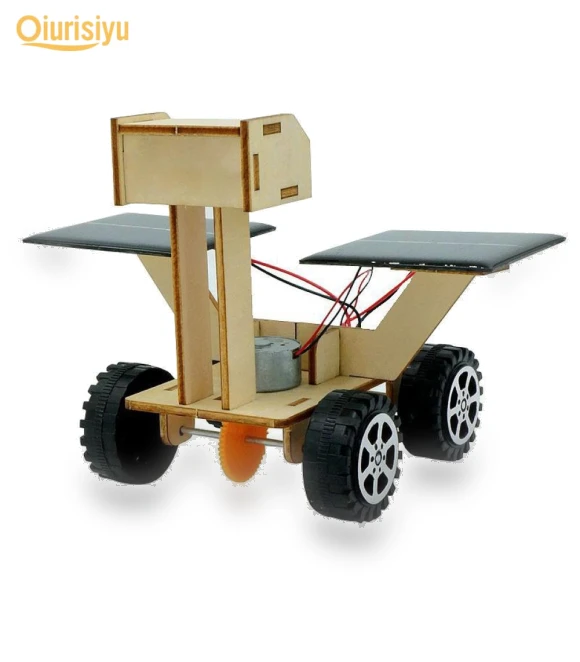 Solar-Powered DIY Robot Toy for Kids — Solar Power, Kwaii Princess