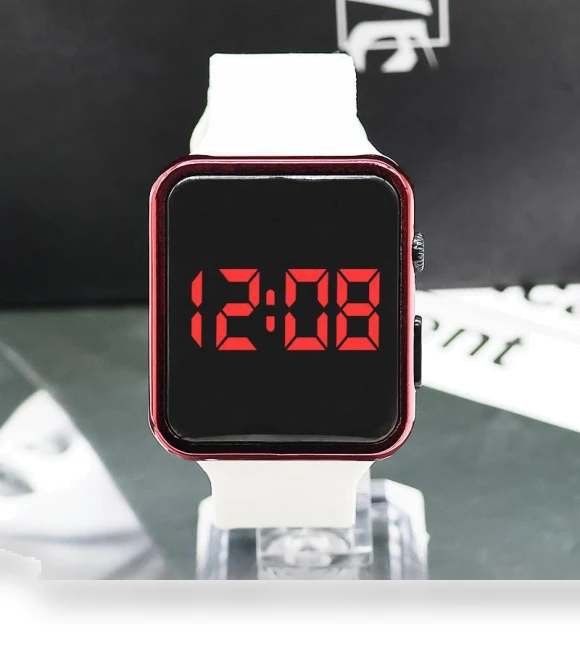 Sports LED Square Watch — Timing Tools, AI Supermarket