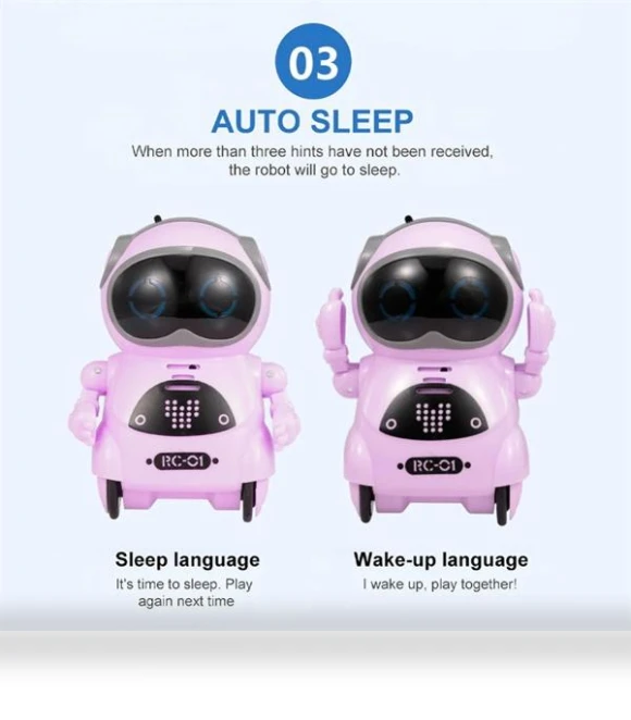 Talking Dancing Mini RC Robot Toy — Interactive Figures & Robots, YanLing1