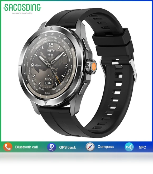 Ultra Sports Smartwatch — Wearable Accessories, SACOSDING