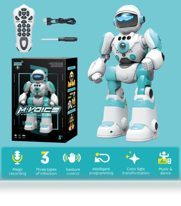 Voice Controlled Robot Toy — Interactive Figures & Robots, LYZRC