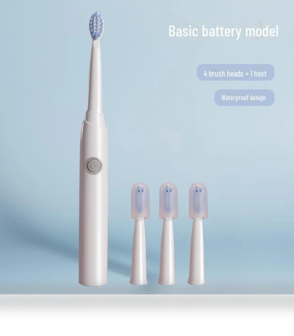 Waterproof Electric Toothbrush with Whitening Soft Bristles — Dental Hygiene Essentials, Dental Clinic