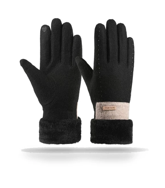 Winter Velvet Touchscreen Gloves — Gloves, TYU01