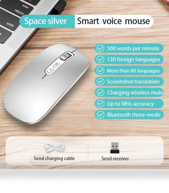 Wireless AI Mouse — Computer Mice, Auto Accessories Home