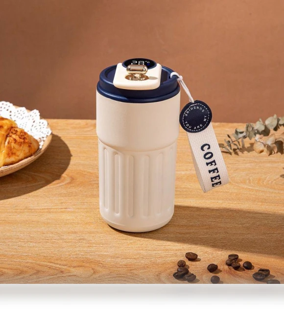 Creative Smart Thermo Mug — Travel Drinkware, VividTrove