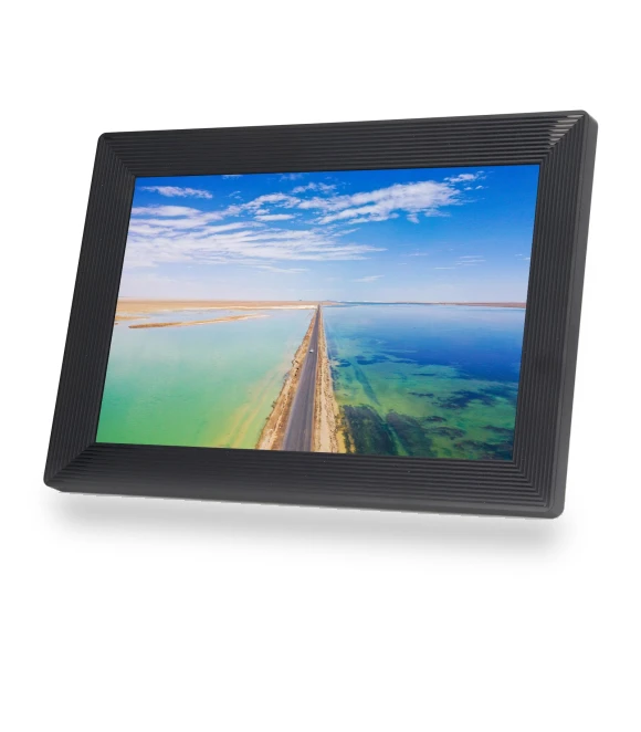 Digital Photo Frame 10.1 WiFi with Touch Screen IPS and Auto-Rotate Function — Digital Frames, Zeblaze