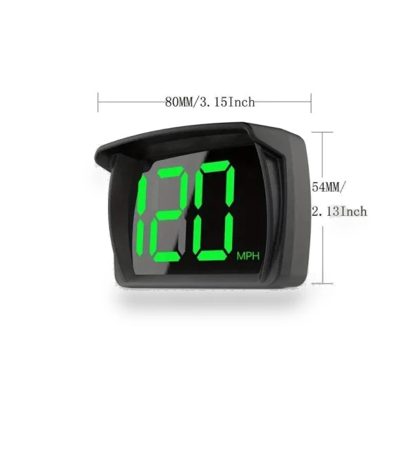 Digital Projection Display HUD — Clock, LSB01