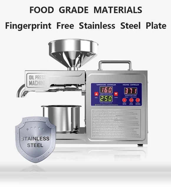 Digital Temperature Control Oil Press — Air Fryers, Pefeceve