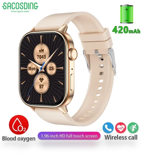 GPS Fitness Smart Watch — Wearable Accessories, SACOSDING