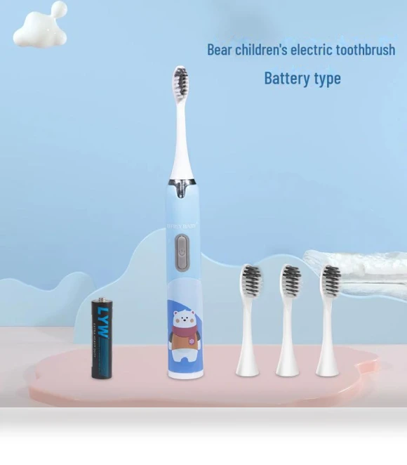 Kids Rechargeable Smart Electric Toothbrush — Kids' Electric Toothbrushes, CrossCart