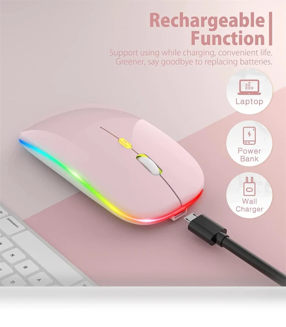 LED Wireless Mouse — Mouse Pads, Uav parts center