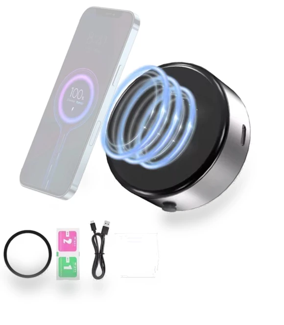 Magnetic Car Phone Holder 2-in-1 Wireless Charger — Dashboard Installation Kits, Explorer Outdoors