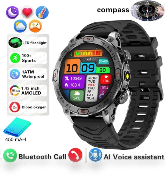 Military GPS Smartwatch — Smartwatches, Zodvboz