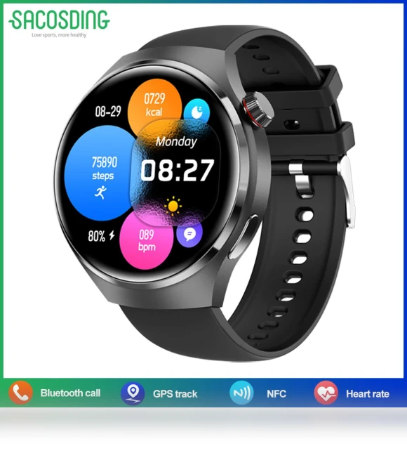 Pro GPS NFC Smartwatch — Wearable Accessories, SACOSDING