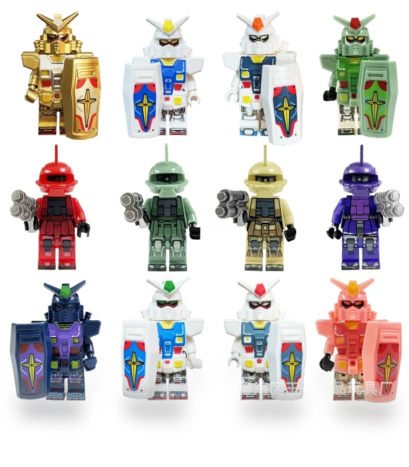 Robot Construction Doll Building Block Toy — Stacking Blocks, TK Toys