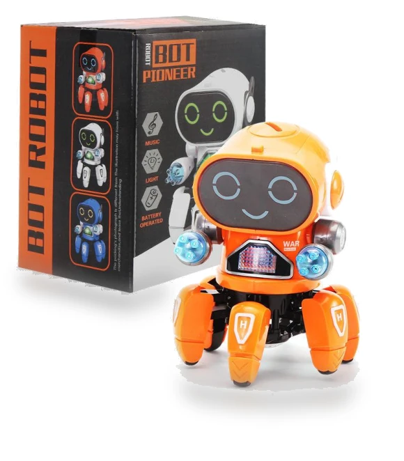 Six-Claw Robot — Interactive Animal Companions, Plastic Toys