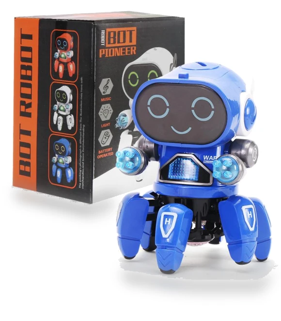 Six-Clawed Robot — Interactive Animal Companions, Plastic Toys