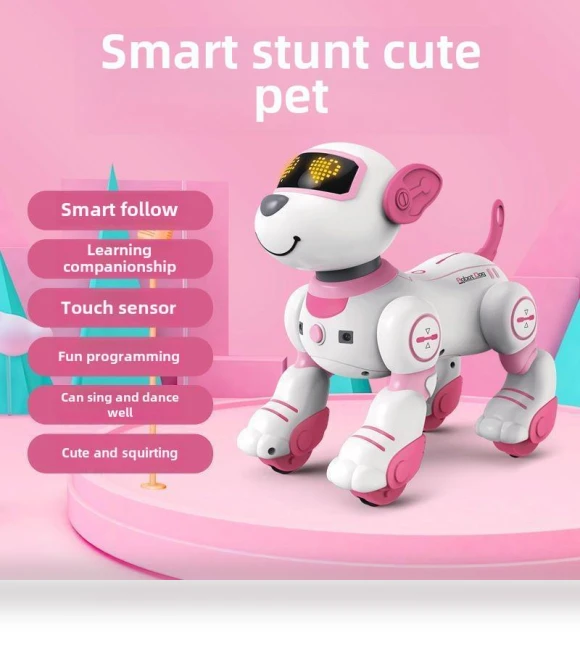 Smart Educational Robot Dog Toy — Interactive Learning Devices, StrideBox