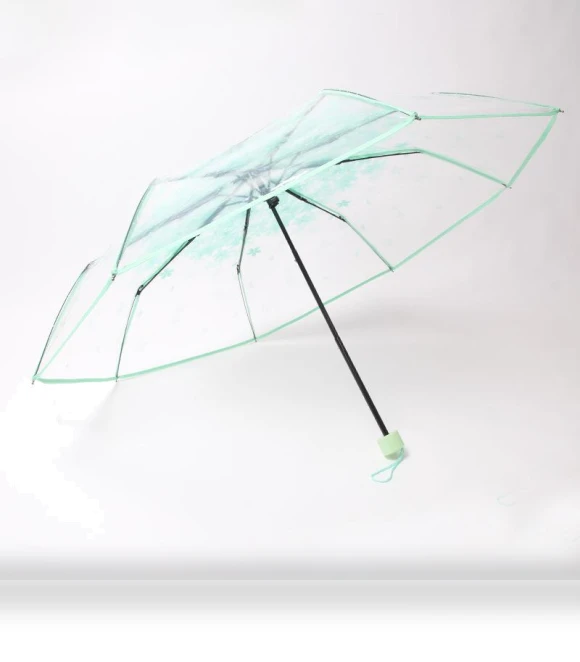 Transparent Automatic Folding Umbrella — Umbrellas, AI Market