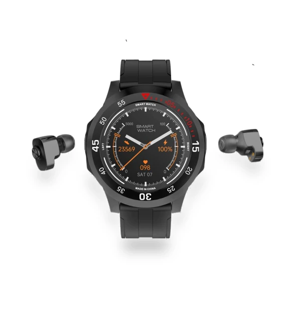 Unisex Bluetooth Smartwatch with Heart Rate Monitoring — Wearable Accessories, Tiktop2