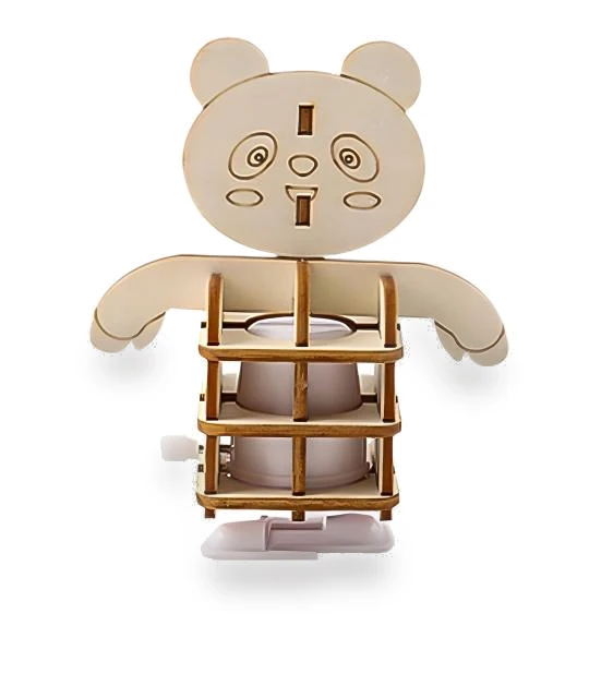 Walking Bear Robot STEM Kit — Construction Kits, Home Textile Star