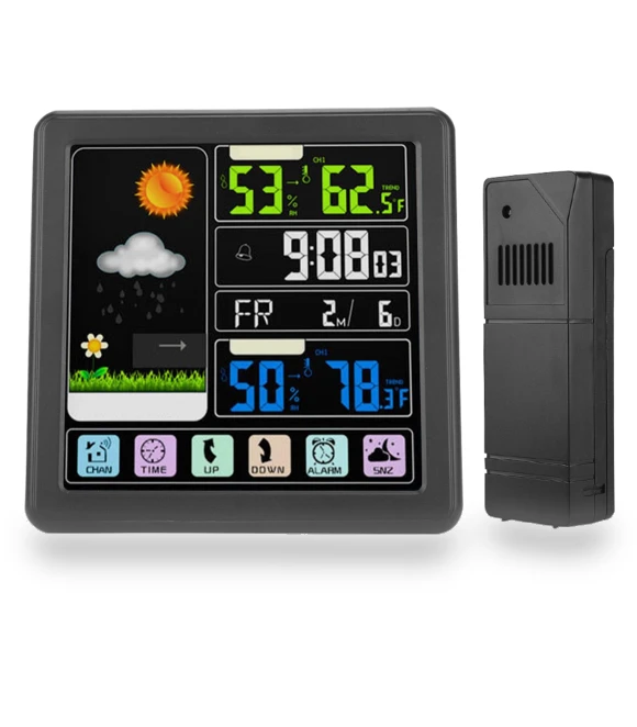 Wireless Multifunctional Weather Watch with Touch Screen — Smartwatches, OutsideWorld