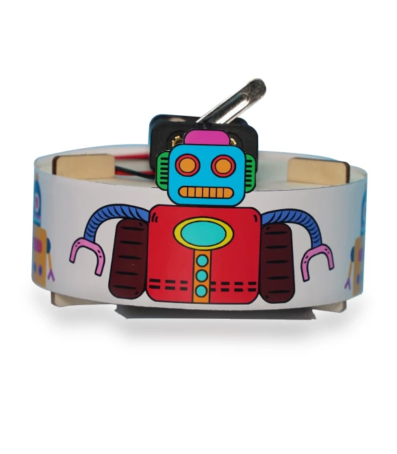 Wooden Sweeping Robot DIY Kit — Educational, HobbyWorld